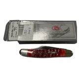 Case 6347 SS Red Stockman Folding knife