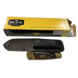 Buck 2014 0110BRS-B Folding Hunter Knife