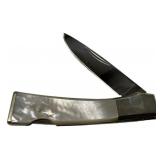 1980 Elkhorn Japan MOP Folding Knife