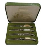Frost Cutlery Little Tex MOP and Smooth Knives