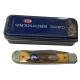 Case 62130 SS Chestnut Gunstock Ford Folding Knife
