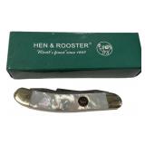 Hen and Rooster 283-MOP Folding Knife