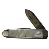 JW Hickey and Sons President 3 blade Folding Knife
