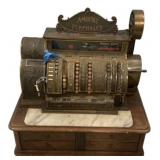 Antique National Cash Register Brass