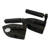 antique cast iron sad irons