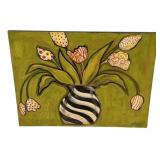 Signed Floral Still Life Painting