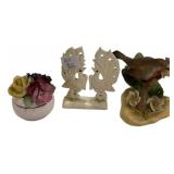Ceramic Figurine Lot of Three Pieces