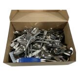 Assorted Stainless Flatware and Utensils