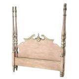 Queen Painted Four Poster Bed