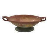 Roseville Clematis Footed Console Bowl