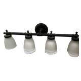4-Light Bronze Vanity Bath Fixture
