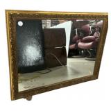 Gold Ornate Framed Wall Mirror