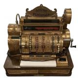 Antique National Cash Register Brass