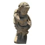 Cast Stone Garden Cherub Statue
