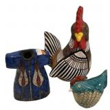 Rooster Pottery and Pottery Shirt