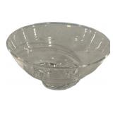 Steuben Glass Footed Serving Bowl