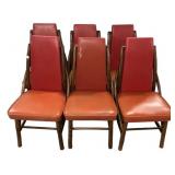 6 Bamboo Dining Chairs