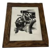 Signed Roland Golden Civil War Collection  Lithogr