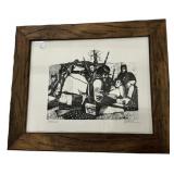 Signed Roland Golden Civil War Collection  Lithogr