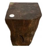 16"h., 12"w Raw Wood Rough Grain Finish Irregula
