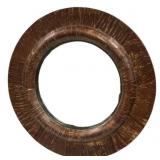 Round Wood Porthole Style Wall Frame