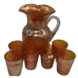This is a vintage Fenton Marigold Carnival Glass 7