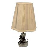 Vintage Crystal Boudoir Table Lamp