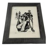 Signed Roland Golden Civil War Collection  Lithogr