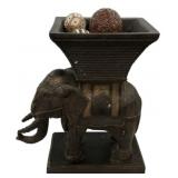 Decorative Elephant Planter w/ Orbs