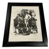 Signed Roland Golden Civil War Collection  Lithogr