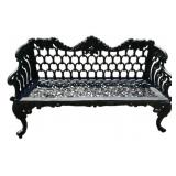 Victorian Cast Iron Garden Bench