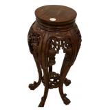 Chinese Carved Wood Plant Stand
