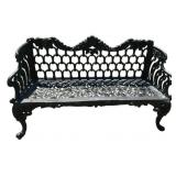 Victorian Cast Iron Garden Bench
