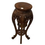 Chinese Carved Wood Plant Stand