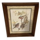 17"h., 13"w Paul Whitney Hunter Bird Print