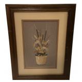 Cross Stitch Still Life Framed