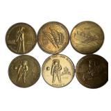 Commemorative Brass Token American historical even