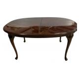 Cherry Oval Queen Anne Dining Table