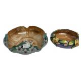 Pair of Hand-Painted Ceramic Bowls