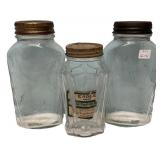Vintage Glass Bottles Lot of 3