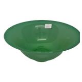 Green Jade-ite Style Glass Bowl