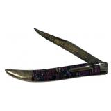 Fightn Rooster 1992 15th Annv. Knife World Folding