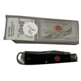 Case 2254 SS Black Synthetic smooth Trapper Foldin