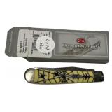 Case 3254 SS Yellow Synthetic Smooth Trapper Foldi