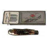 Case 6207 SS Brown Mini Trapper Folding Knife