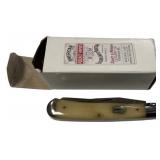 Schatt and Morgan #19 Lg Trapper Oiled Bone 1 of 3