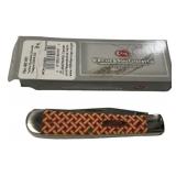 Case 3254 SS Yellow Synthetic Smooth Trapper Foldi