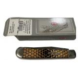 Case 2254 SS Black Synthetic Smooth Trapper Foldin