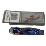 Case 10254 SS Patriotic Trapper Folding Knife
