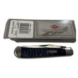 Case 6254 SS Navy Blue Trapper Folding Knife